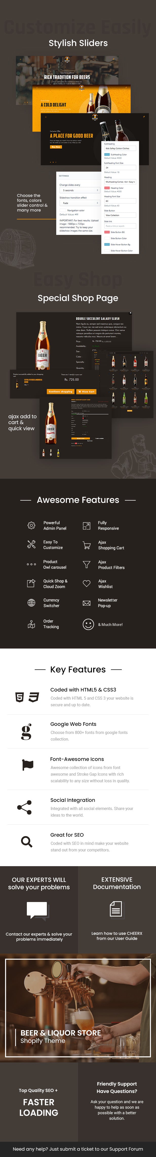 CheerX - Alcohol & Liquor Store Shopify Theme