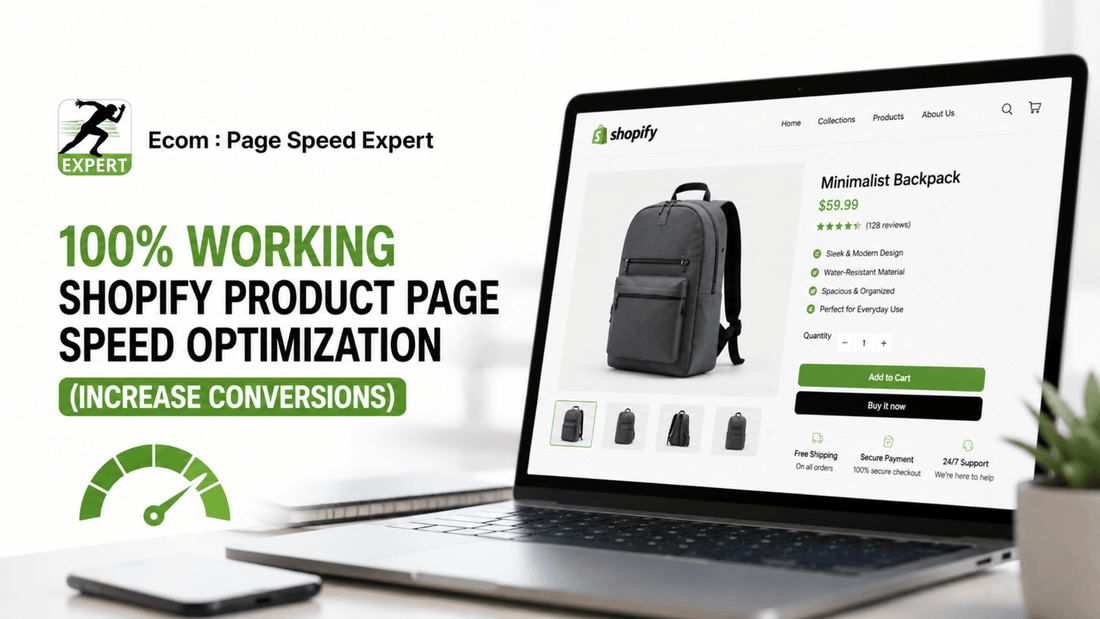 100% Working Shopify Product Page Speed Optimization