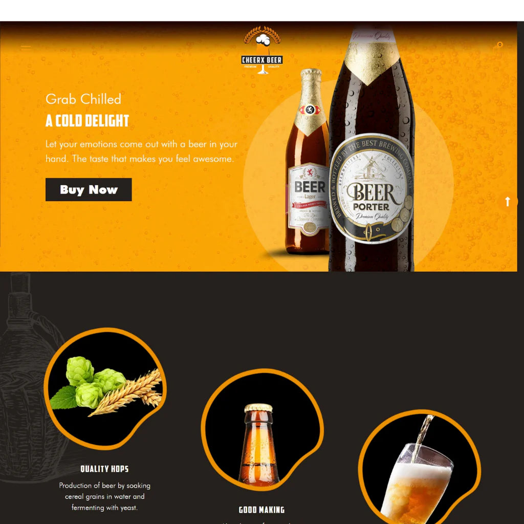 CheerX - Alcohol & Liquor Store Shopify Theme