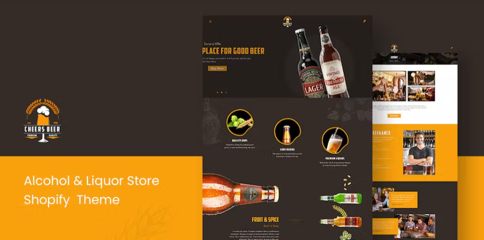 CheerX - Alcohol & Liquor Store Shopify Theme