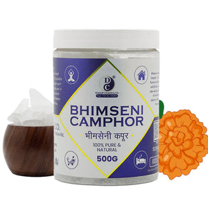 Bhimseni Camphor 500 Grams Jar Pack
