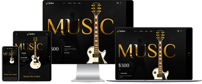 Guitare - Instruments & Music Store Shopify Theme