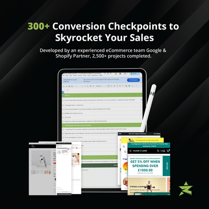 BOOST STAR Experts' Ultimate E-Commerce Conversion Checklist