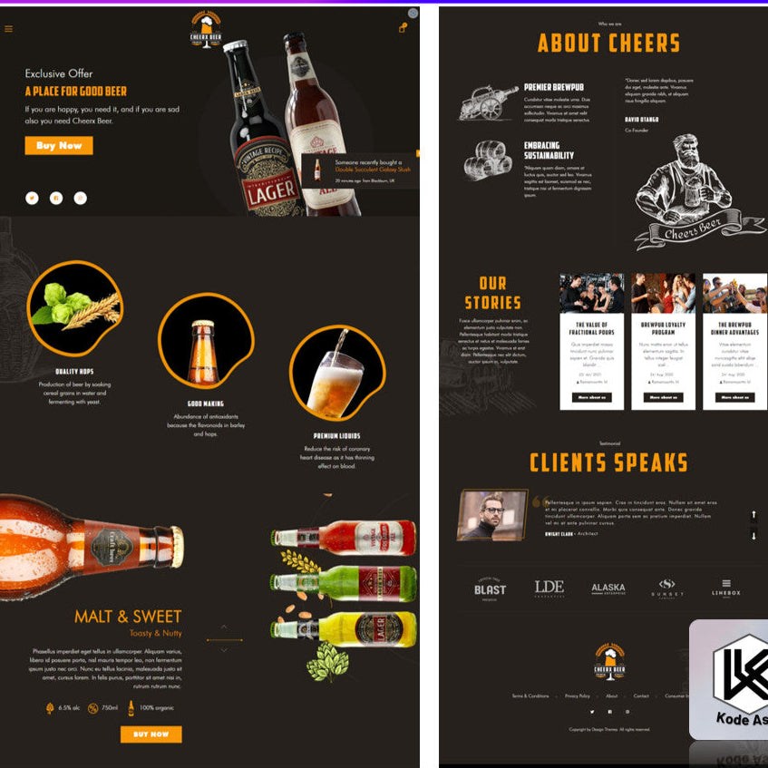 CheerX - Alcohol & Liquor Store Shopify Theme